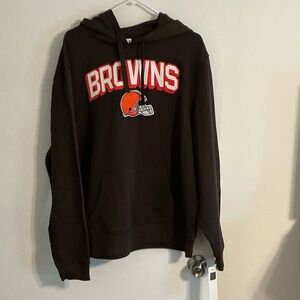 Cleveland Browns NFL Team Apparel Men’s XL Hoodie/Sweatshirt NEW